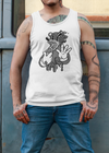 ST!NK - artist CircusAlley - Men Tanktop_White