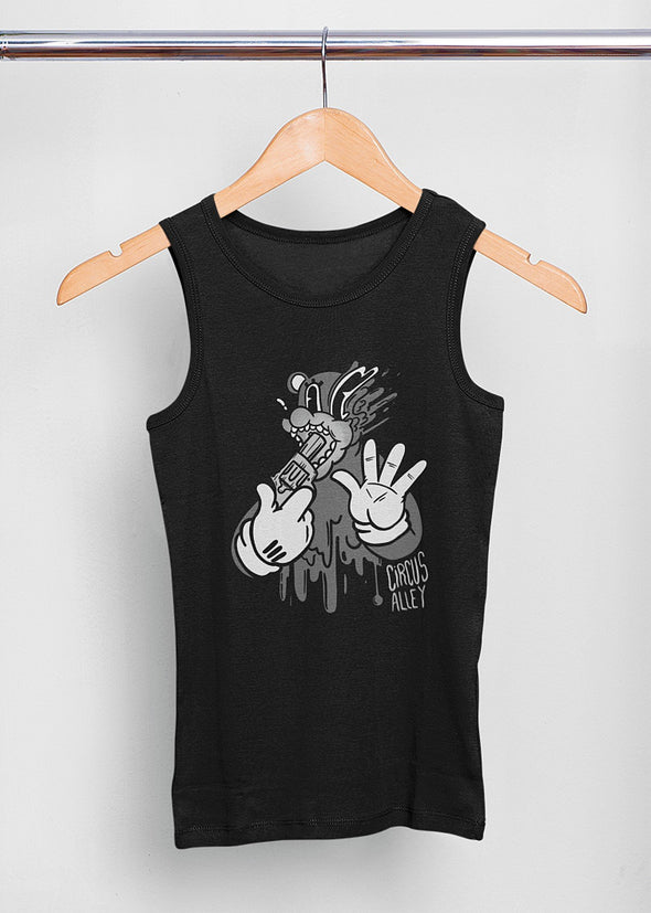 ST!NK - artist CircusAlley - Men Tanktop_Black